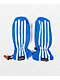 Salmon Arms Classic Blue & White Stripe Snowboard Mittens