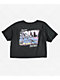 Salty Crew Ahoy Black Crop T-Shirt - Thumbnail image 2 of 2