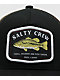 Salty Crew Big Mouth Black & Camo Trucker Hat - Thumbnail image 3 of 4