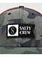 Salty Crew Pinnacle 2 Retro Orange & Camo Trucker Hat - Thumbnail image 3 of 4