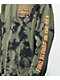 Salty Crew Stealth Green & Black Tie Dye Hoodie - Thumbnail image 3 of 4