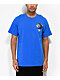 Samborghini Snake 8 Ball Skull Blue T-Shirt - Thumbnail image 2 of 3
