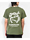 Samborghini Snake Horseshoe Green T-Shirt - Thumbnail image 1 of 3