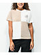 Santa Cruz Amoeba Opus White & Brown Block T-Shirt - Thumbnail image 1 of 3