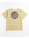 Santa Cruz Cali Poppy Yellow Stripe T-Shirt