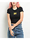 Santa Cruz Checker Block Black Crop T-Shirt - Thumbnail image 1 of 2