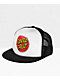 Santa Cruz Classic Dot Black & White Trucker Hat