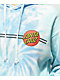 Santa Cruz Classic Dot Blue Lagoon Tie Dye Hoodie