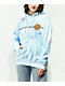 Santa Cruz Classic Dot Blue Lagoon Tie Dye Hoodie