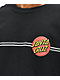 Santa Cruz Classic Dot Logo Black T-Shirt 