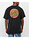 Santa Cruz Classic Dot Logo Black T-Shirt - Thumbnail image 1 of 3