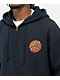 Santa Cruz Classic Dot Navy Zip Hoodie - Thumbnail image 3 of 4