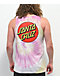 Santa Cruz Classic Dot Rose camiseta sin mangas tie dye