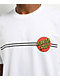 Santa Cruz Classic Dot White T-Shirt - Thumbnail image 3 of 3
