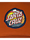 Santa Cruz Cliff View Dot Mesh Orange Trucker Hat - Thumbnail image 3 of 3