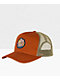 Santa Cruz Cliff View Dot Mesh Orange Trucker Hat - Thumbnail image 1 of 3