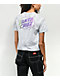 Santa Cruz Club Oval Dot Grey Tie Dye Crop T-Shirt