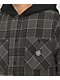 Santa Cruz Costa Black Hooded Flannel Shirt - Thumbnail image 3 of 3