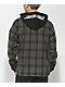 Santa Cruz Costa Black Hooded Flannel Shirt - Thumbnail image 1 of 3