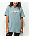 Santa Cruz Delta Strip Heather Blue T-Shirt - Thumbnail image 1 of 2