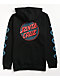 Santa Cruz Depth Dot Black Hoodie