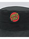 Santa Cruz Dot Black Bucket Hat - Thumbnail image 2 of 2
