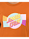 Santa Cruz Dot Blocker Front camiseta anaranjada
