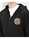 Santa Cruz Dressen Roses Dot Black Zip Hoodie - Thumbnail image 3 of 3