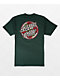 Santa Cruz Dressen Roses Dot Dark Green T-Shirt