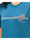Santa Cruz Empty Moon Stripe Blue T-Shirt - Thumbnail image 3 of 4