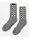 Santa Cruz Flame Checkered Grey Crew Socks - Thumbnail image 2 of 2