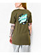 Santa Cruz Floral Flame Dot Green T-Shirt - Thumbnail image 1 of 2