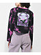 Santa Cruz Fortune Fade Black & Pink Tie Dye Crop Long Sleeve T-Shirt