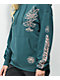 Santa Cruz Garden Teal Hoodie - Thumbnail image 3 of 4