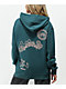 Santa Cruz Garden Teal Hoodie - Thumbnail image 1 of 4