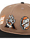 Santa Cruz Gorge Khaki Snapback Hat - Thumbnail image 3 of 4