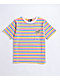 Santa Cruz Gradient Dot Rainbow Stripe T-Shirt - Thumbnail image 1 of 3