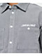 Santa Cruz Grey Corduroy Short Sleeve Button Up Shirt - Thumbnail image 2 of 3