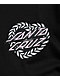 Santa Cruz Heart Wreath Black T-Shirt - Thumbnail image 3 of 3