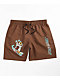 Santa Cruz Holo Hand Brown Board Shorts - Thumbnail image 1 of 5