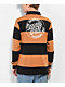 Santa Cruz Irwin Camisa de Rugby de Manga Larga en negro y color arena