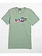 Santa Cruz Kickback Strip Sage T-Shirt - Thumbnail image 2 of 3