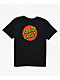 Santa Cruz Kid's Classic Dot Black T-Shirt - Thumbnail image 1 of 4