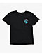 Santa Cruz Kid's Wave Dot Black T-Shirt - Thumbnail image 2 of 4