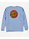 Santa Cruz Kids' Classic Dot Black Long Sleeve T-Shirt - Thumbnail image 1 of 2