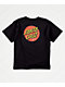 Santa Cruz Kids Classic Dot Black T-Shirt