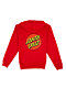 Santa Cruz Kids Classic Dot Red Zip Hoodie