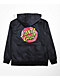 Santa Cruz Kids Dot Black Windbreaker Puffer Jacket