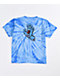 Santa Cruz Kids Scream Hand Blue Tie Dye T-Shirt