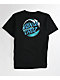Santa Cruz Kids Wave Dot Black T-Shirt - Thumbnail image 1 of 2